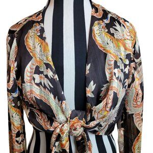 Urban Outfitters Tie Front Crop Top - New w Tags (Size M)